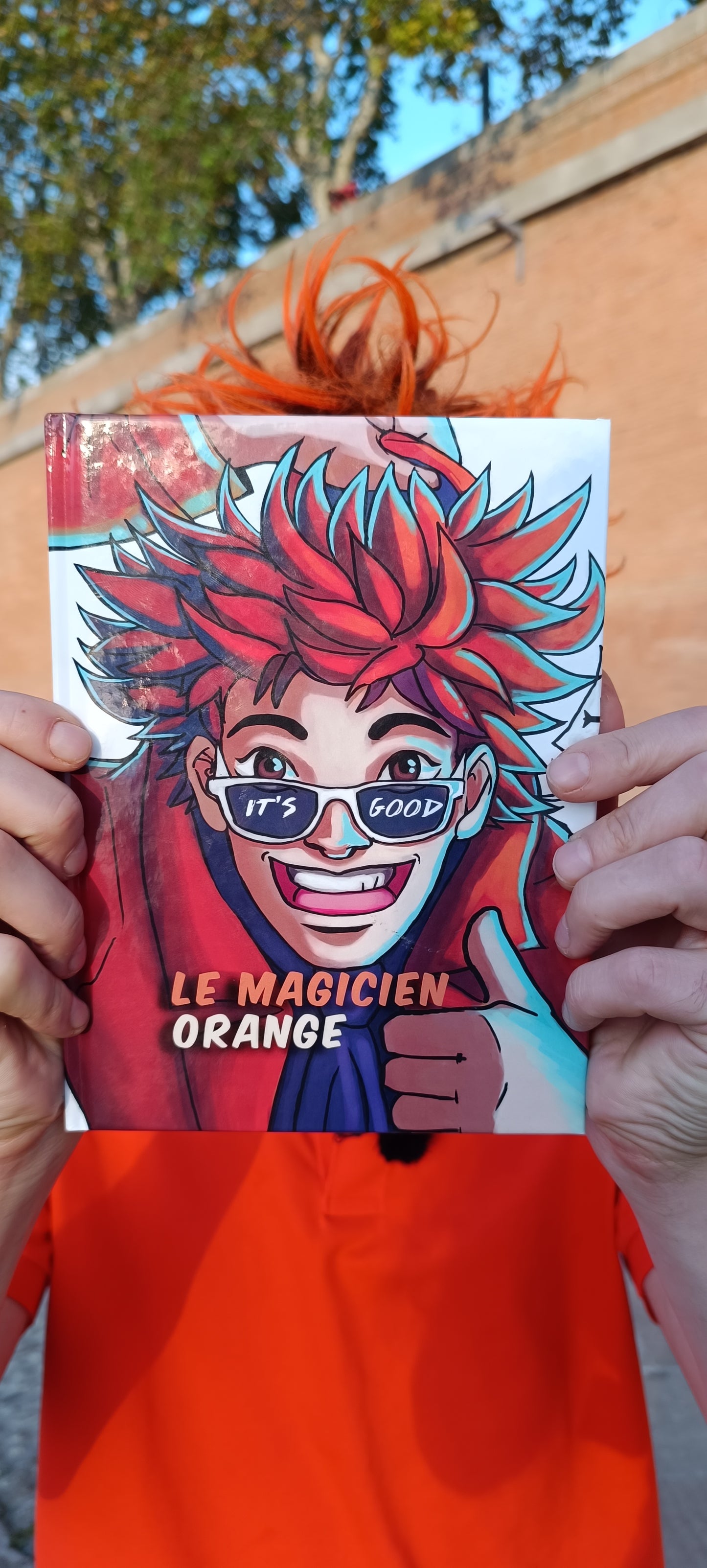 Comic strip: The Orange Magician