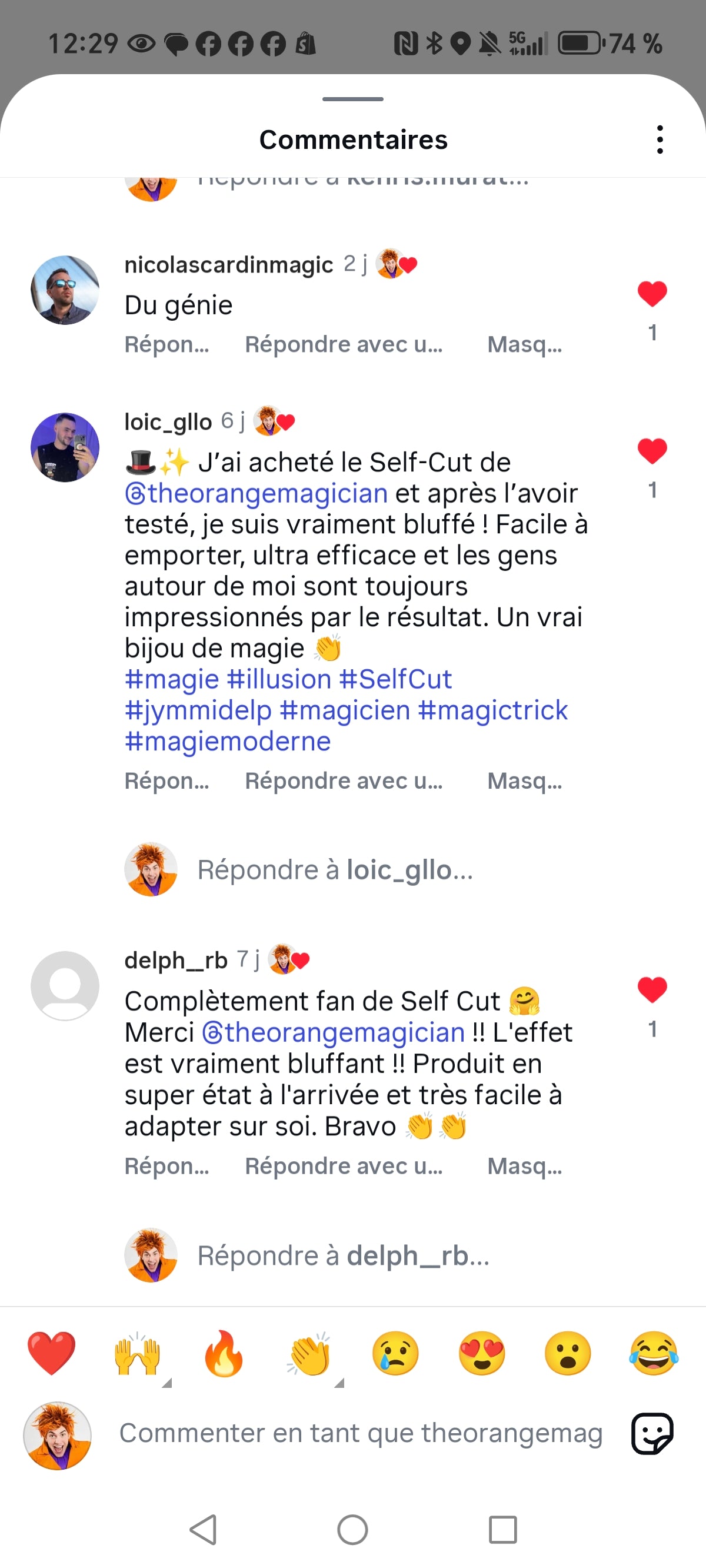 Self-Cut