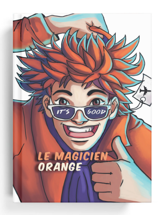 Comic strip: The Orange Magician