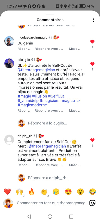 Self-Cut